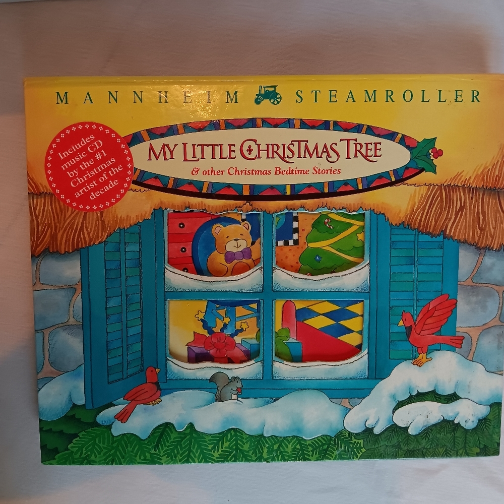 Pop-up My Little Christmas Tree Storybook Music CD. 1997